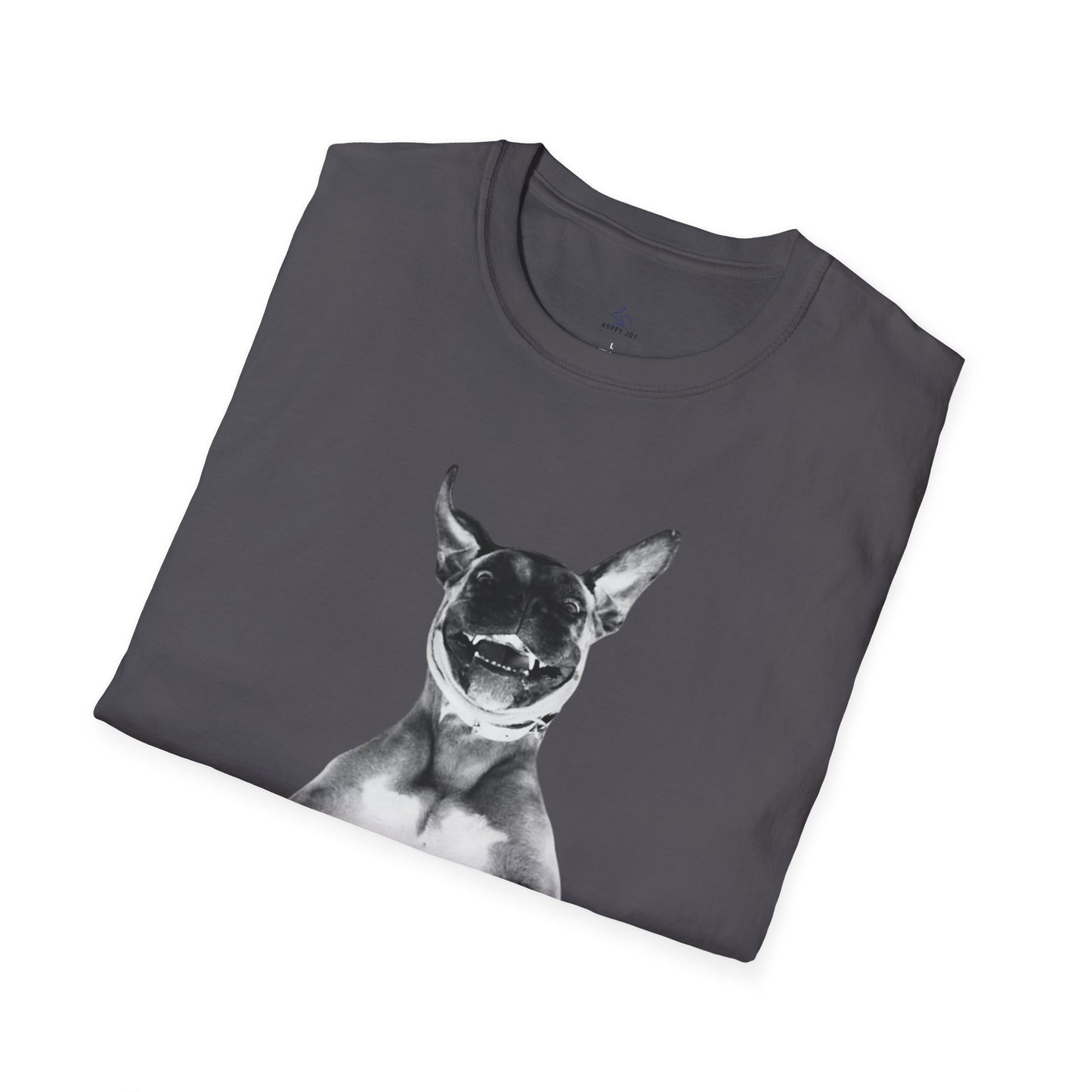 Funny Dog Face Graphic T-Shirt – Unique and Playful Design