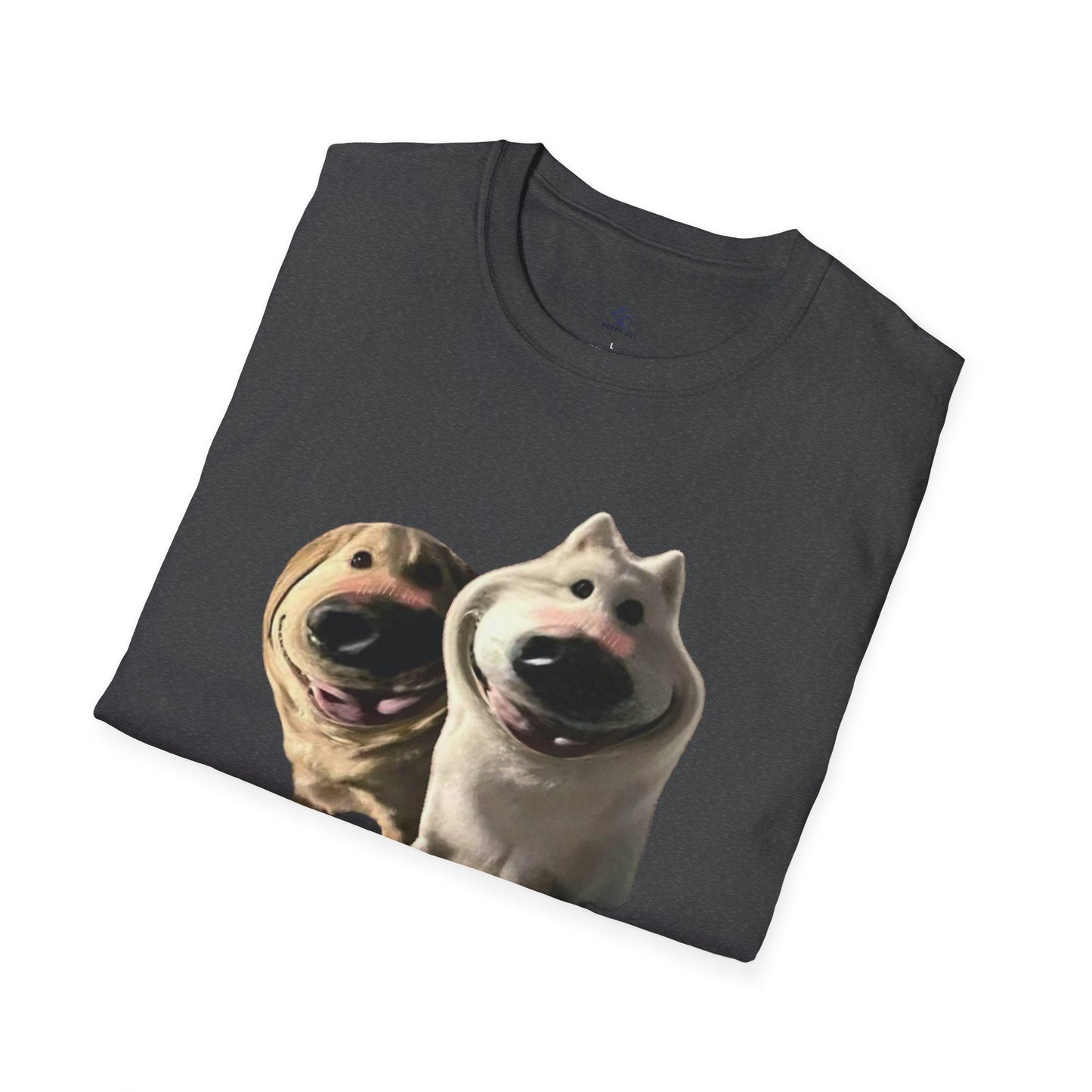 Funny Dog Filter Graphic T-Shirt – Playful and Quirky Design