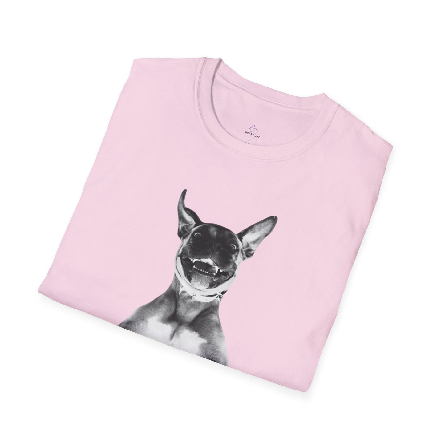 Funny Dog Face Graphic T-Shirt – Unique and Playful Design