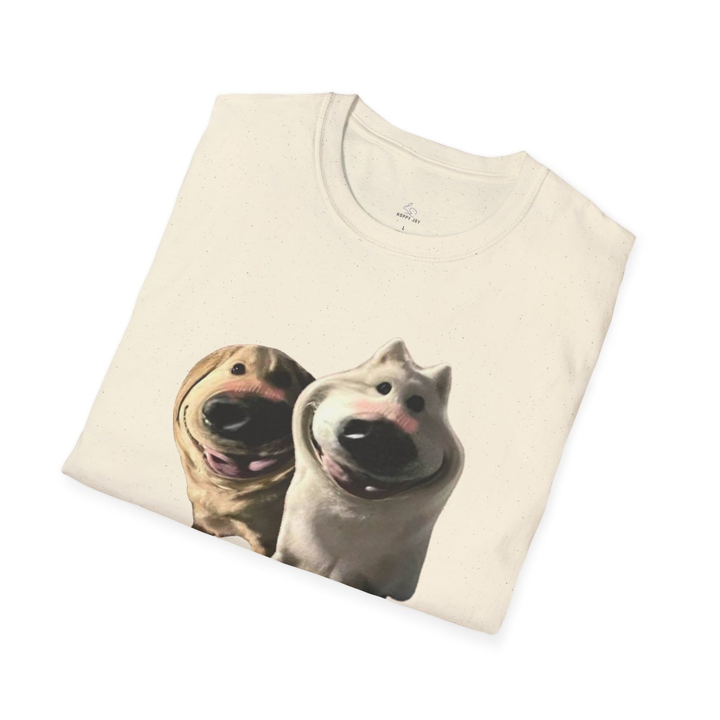 Funny Dog Filter Graphic T-Shirt – Playful and Quirky Design