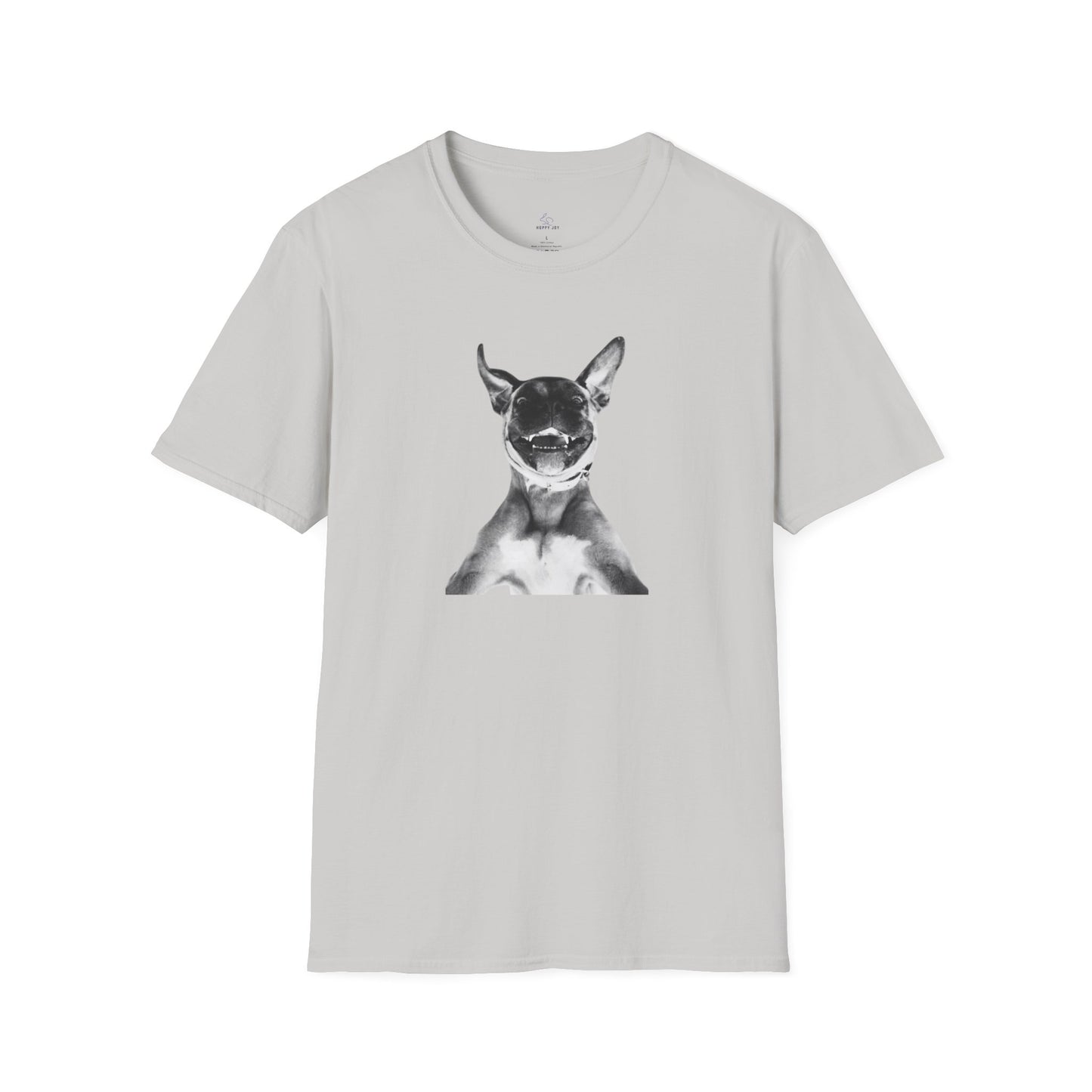 Funny Dog Face Graphic T-Shirt – Unique and Playful Design