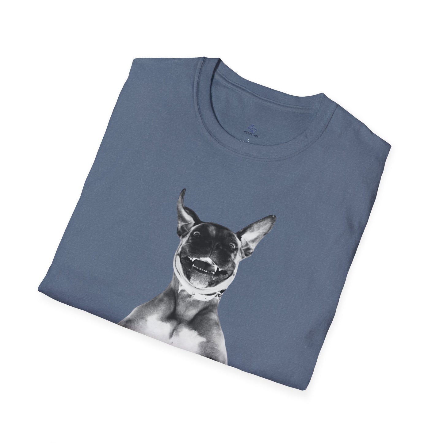 Funny Dog Face Graphic T-Shirt – Unique and Playful Design