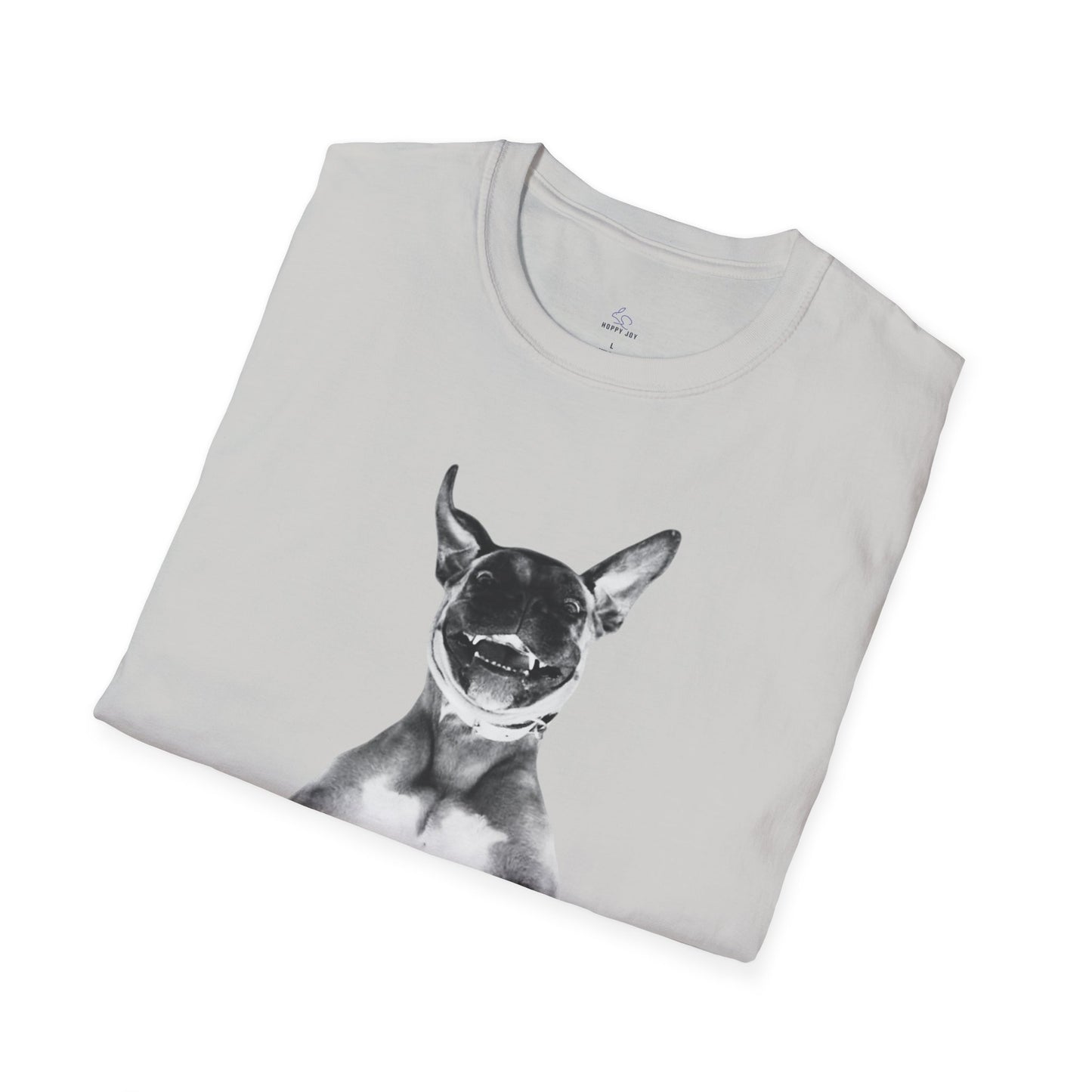 Funny Dog Face Graphic T-Shirt – Unique and Playful Design