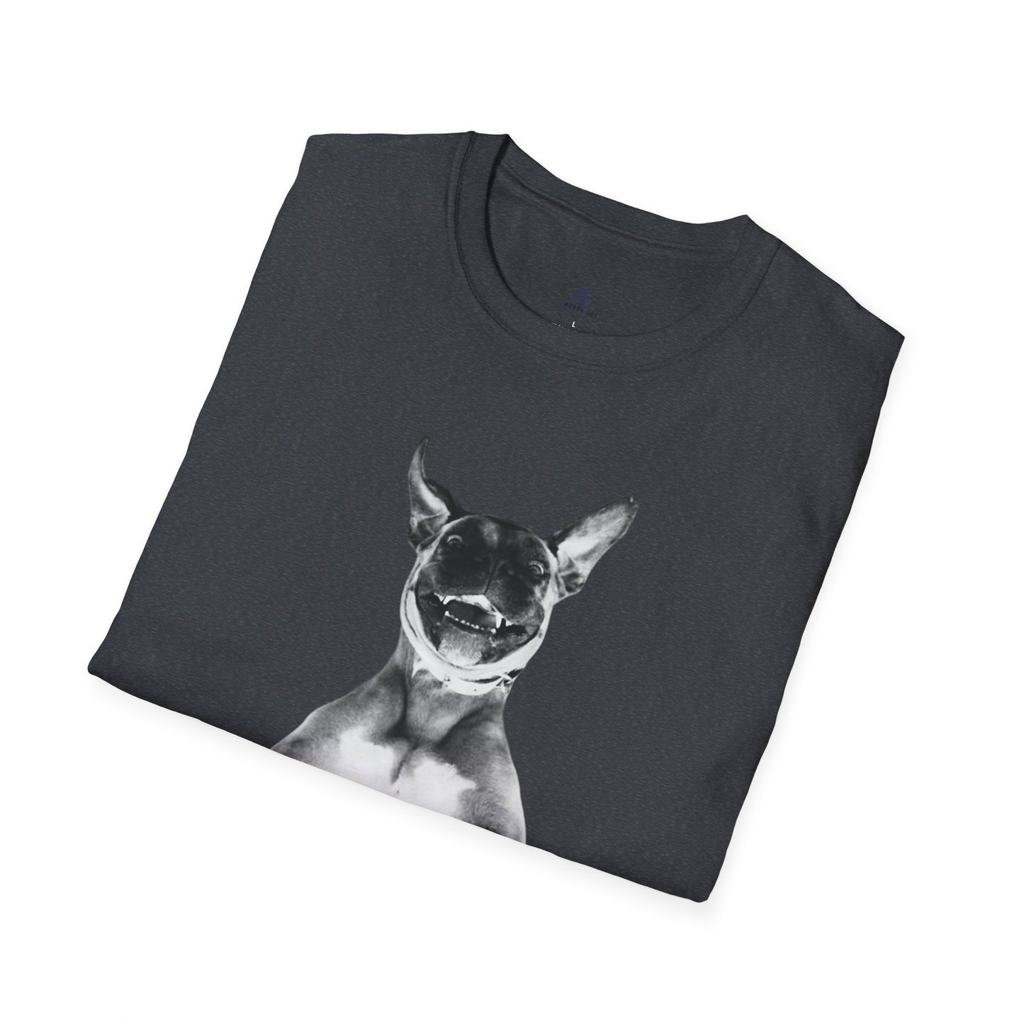 Funny Dog Face Graphic T-Shirt – Unique and Playful Design