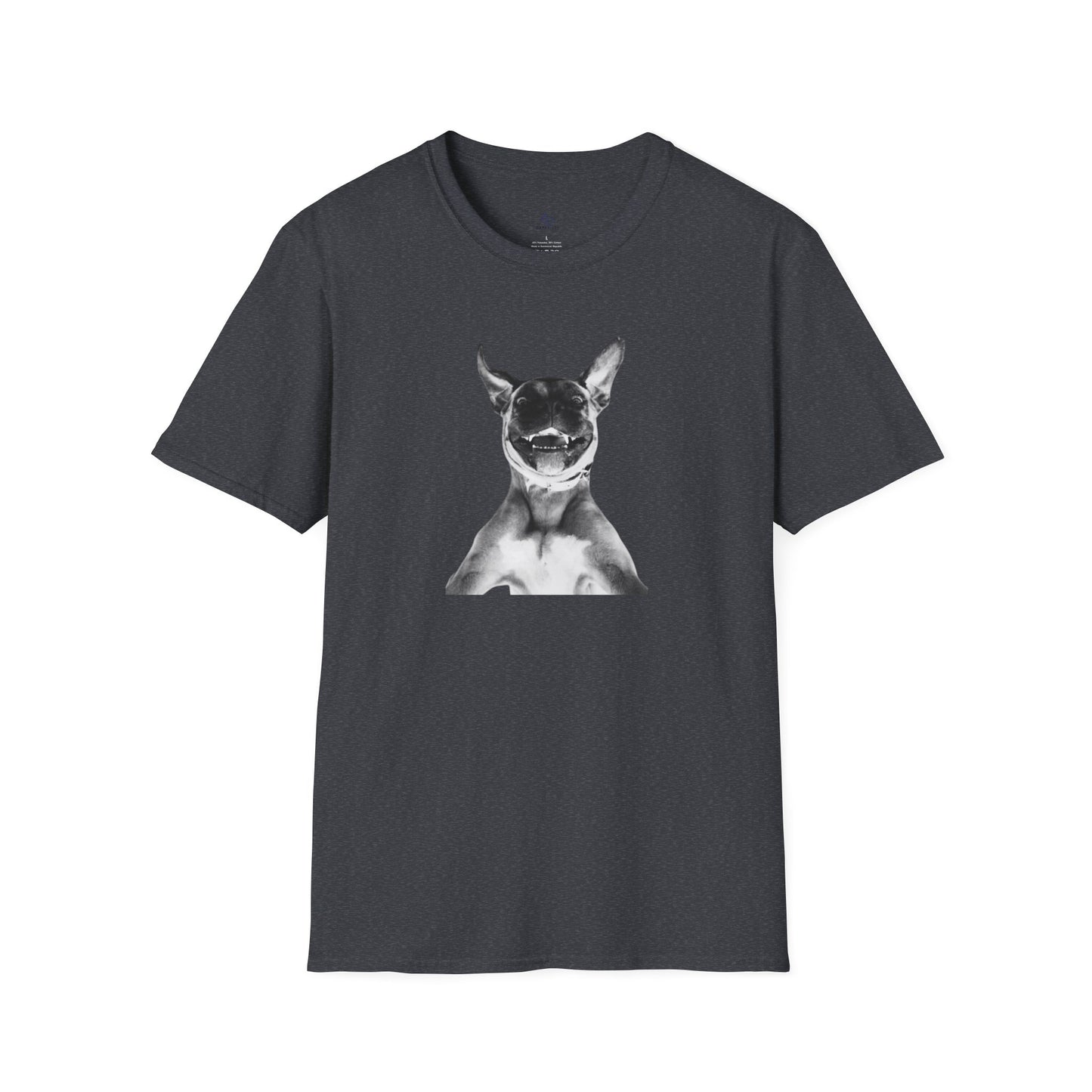 Funny Dog Face Graphic T-Shirt – Unique and Playful Design