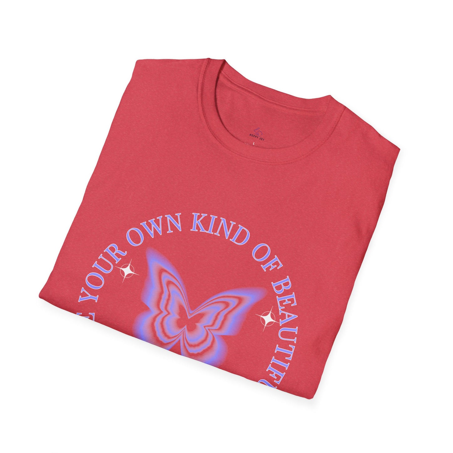 3D Butterfly T-Shirt - 'Be Your Own Kind of Beautiful' Inspirational Design